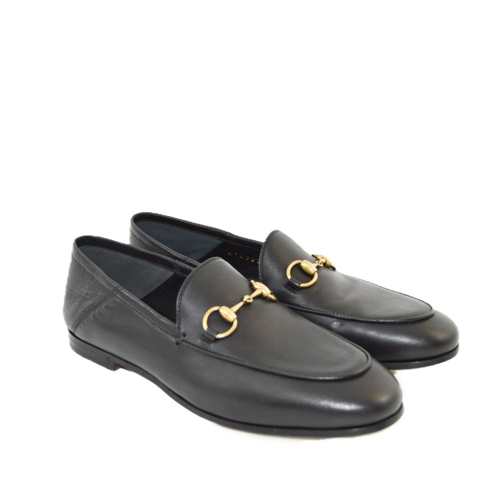 Gucci horse-bit leather loafer #217-30